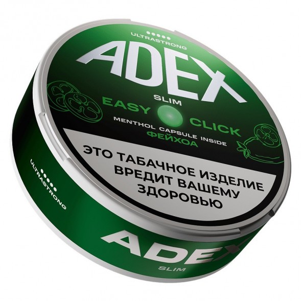 Табак жевательный ADEX ULTRA STRONG SLIM Easy Click - Feijoa Menthol (Фейхоа Ментол) купить в Екатеринбурге