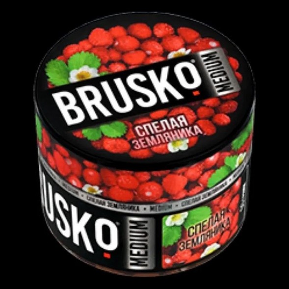Смесь Brusko Zero - Спелая Земляника (250 грамм) купить в Екатеринбурге