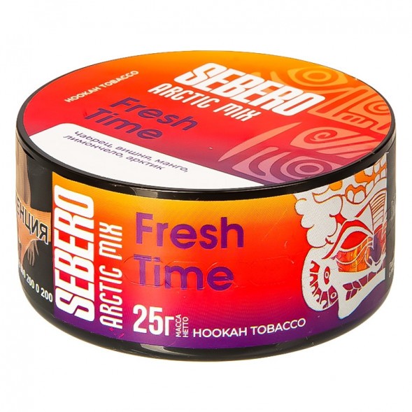Табак Sebero Arctic Mix - Fresh Time (Фреш Тайм, 25 грамм) купить в Екатеринбурге