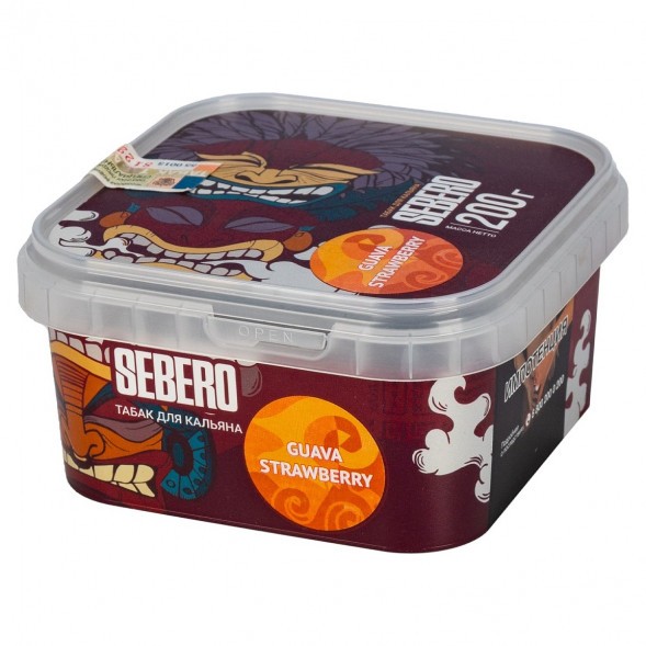 Табак Sebero - Guava Strawberry (Гуава и Клубника, 200 грамм) купить в Екатеринбурге