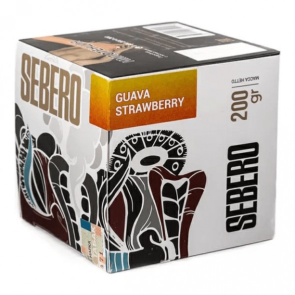 Табак Sebero - Guava Strawberry (Гуава и Клубника, 200 грамм) купить в Екатеринбурге
