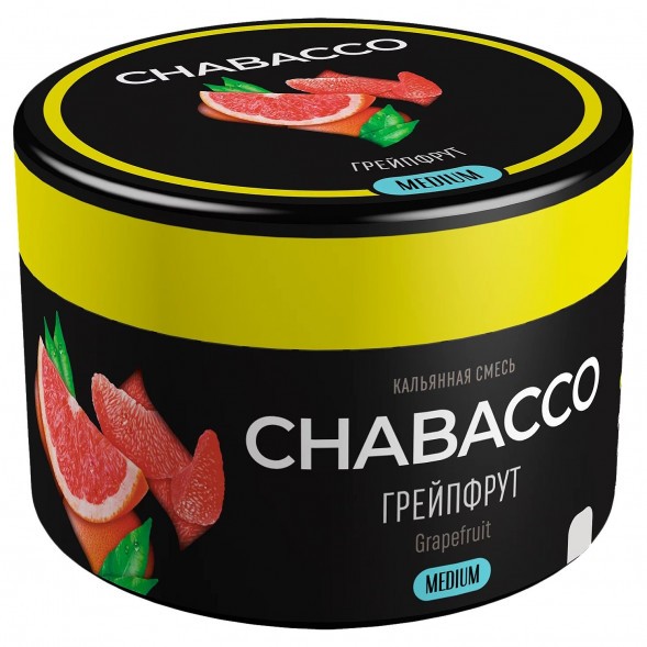 Смесь Chabacco MEDIUM - Grapefruit (Грейпфрут, 40 грамм) купить в Екатеринбурге