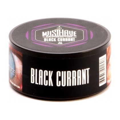 Табак Must Have - Black Currant (Черная Смородина, 25 грамм) купить в Екатеринбурге