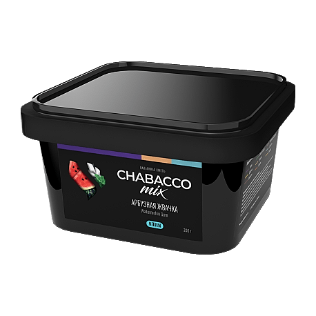 Смесь Chabacco MIX MEDIUM - Watermelon Gum (Арбузная Жвачка, 200 грамм) купить в Екатеринбурге