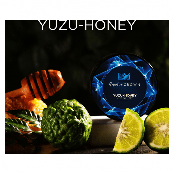 Табак Sapphire Crown - Yuzu-Honey (Юдзу с Мёдом, 100 грамм) купить в Екатеринбурге