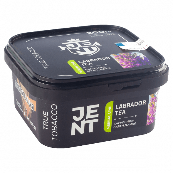 Табак Jent - Labrador Tea (Багульник и Саган Дайля, 200 грамм) купить в Екатеринбурге