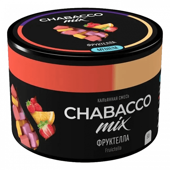 Смесь Chabacco MIX MEDIUM - Fruictella (Фруктелла, 50 грамм) купить в Екатеринбурге