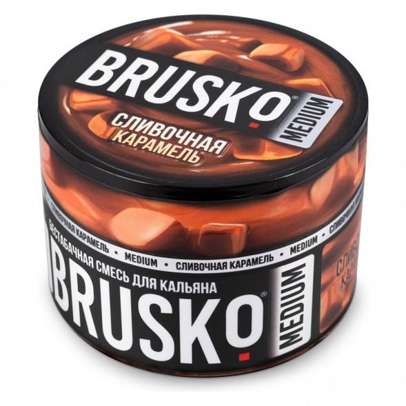 Смесь Brusko Medium - Сливочная Карамель (50 грамм) купить в Екатеринбурге