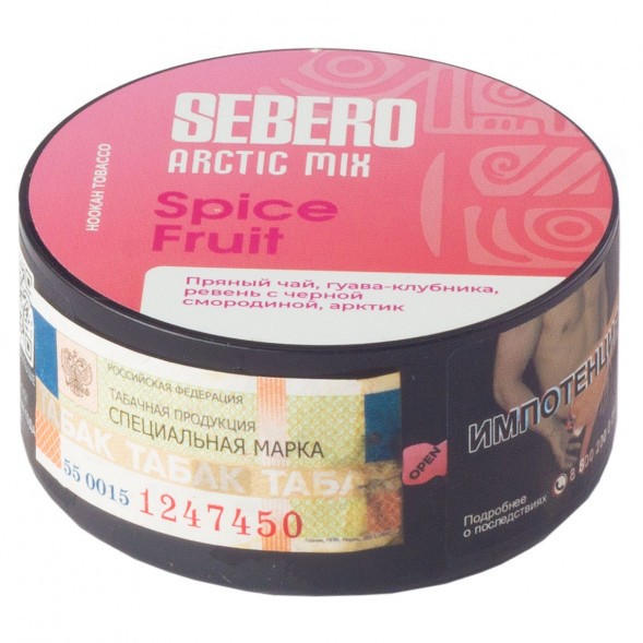 Табак Sebero Arctic Mix - Spice Fruit (Спайс Фрут, 25 грамм) купить в Екатеринбурге