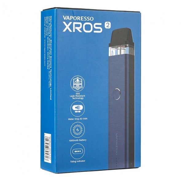 Электронная сигарета Vaporesso XROS 2 - Midnight Blue купить в Екатеринбурге