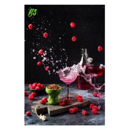 Табак B3 - Raspberry Soda (Малиновая Газировка, 250 грамм)