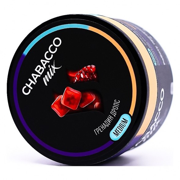 Смесь Chabacco MIX MEDIUM - Grenadine Drops (Гренадин Дропс, 40 грамм) купить в Екатеринбурге