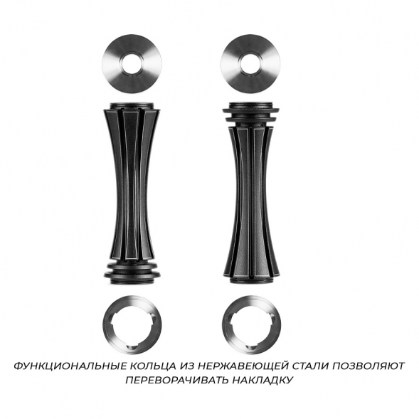 Кальян Alpha Hookah - Model X REVERSE Black Matte (без колбы) купить в Екатеринбурге