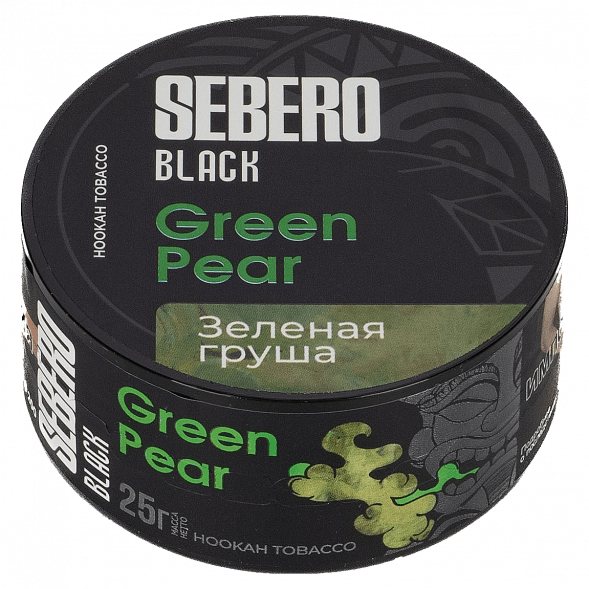 Табак Sebero Black - Green Pear (Зелёная Груша, 25 грамм) купить в Екатеринбурге