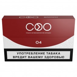 Стики COO - BROWN (Кофе, 10 пачек)