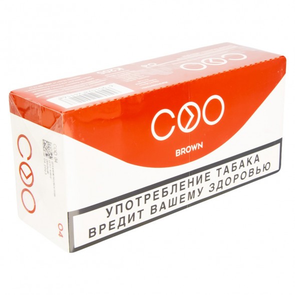 Стики COO - BROWN (Кофе, 10 пачек) купить в Екатеринбурге