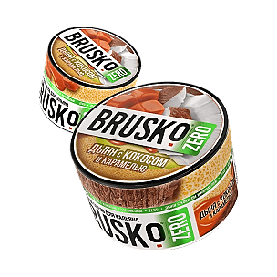 Смесь Brusko Zero - Дыня с Кокосом и Карамелью (250 грамм) купить в Екатеринбурге