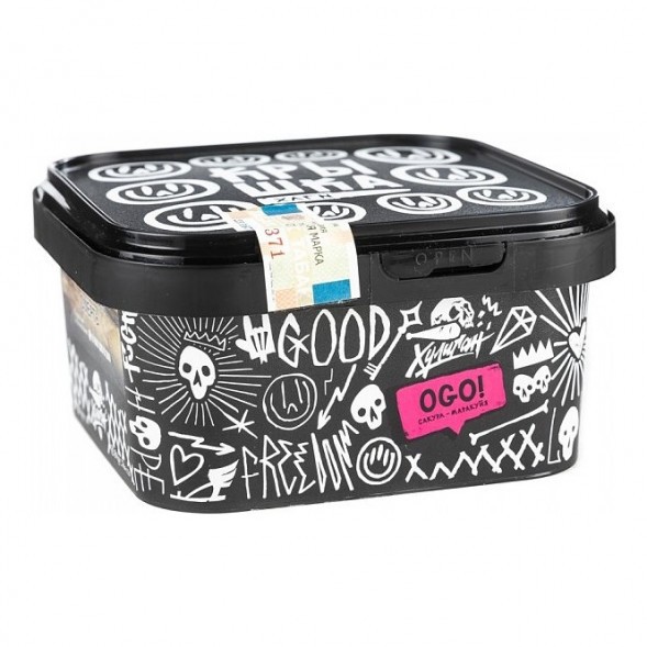 Табак Хулиган - OGO! (Сакура и Маракуйя, 200 грамм) купить в Екатеринбурге