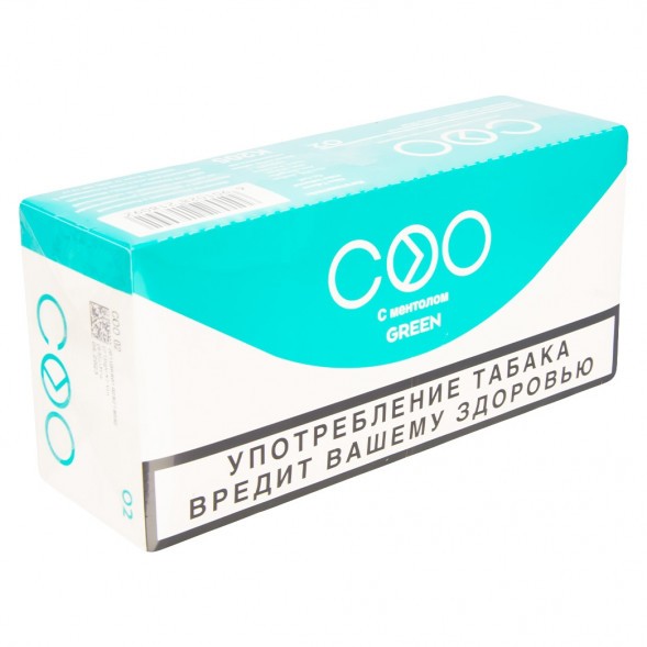 Стики COO - GREEN (Ментол, 10 пачек) купить в Екатеринбурге