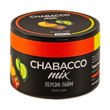 Смесь Chabacco MIX MEDIUM - Peach Lime (Персик - Лайм, 40 грамм) купить в Екатеринбурге