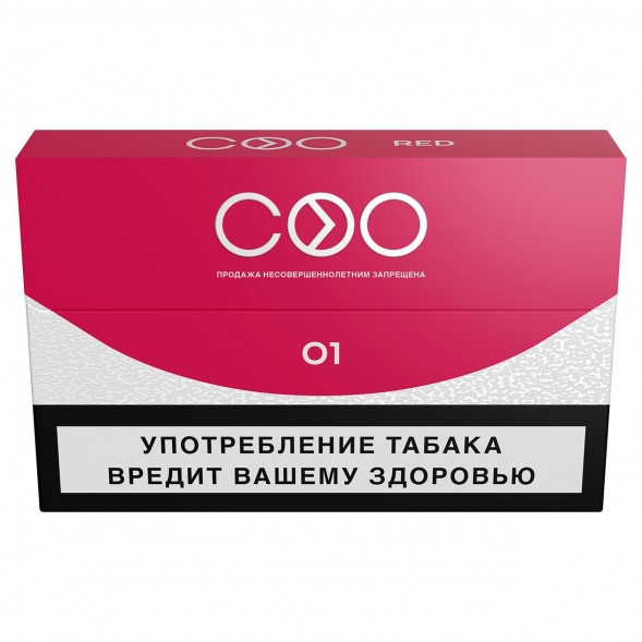 Стики COO - RED (Красный, 10 пачек) купить в Екатеринбурге