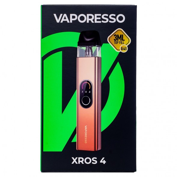 Электронная сигарета Vaporesso XROS 4 - Champagne Gold (Шампанское Золото) купить в Екатеринбурге