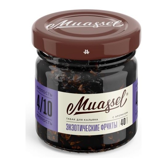Табак Muassel Medium - Экзотические Фрукты (40 грамм) купить в Екатеринбурге