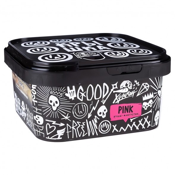 Табак Хулиган - Pink (Ягоды и Мангустин, 200 грамм) купить в Екатеринбурге