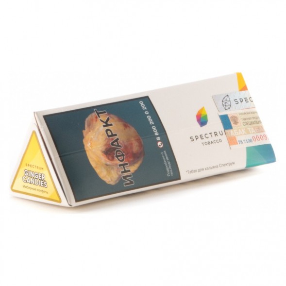Табак Spectrum - Ginger Candies (Имбирные Конфеты, 100 грамм) купить в Екатеринбурге