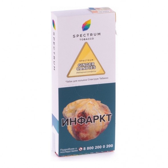 Табак Spectrum - Ginger Candies (Имбирные Конфеты, 100 грамм) купить в Екатеринбурге