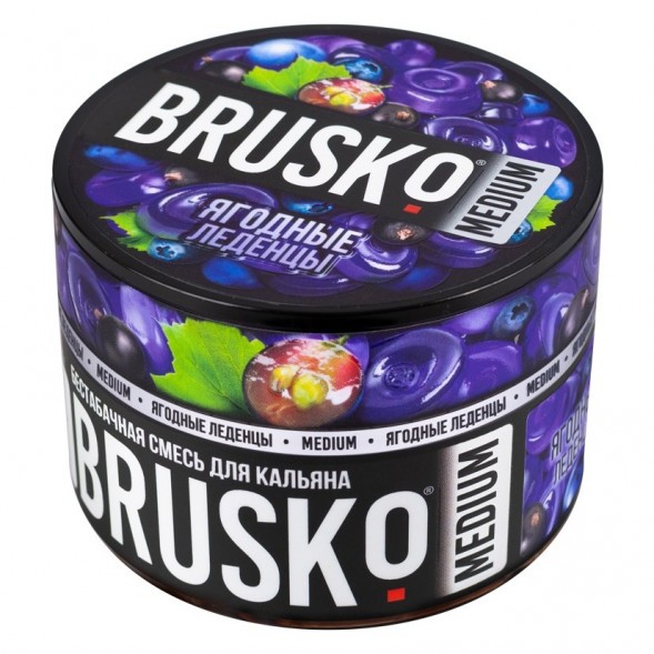 Смесь Brusko Medium - Ягодные Леденцы (50 грамм) купить в Екатеринбурге