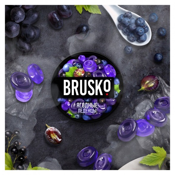 Смесь Brusko Medium - Ягодные Леденцы (50 грамм) купить в Екатеринбурге