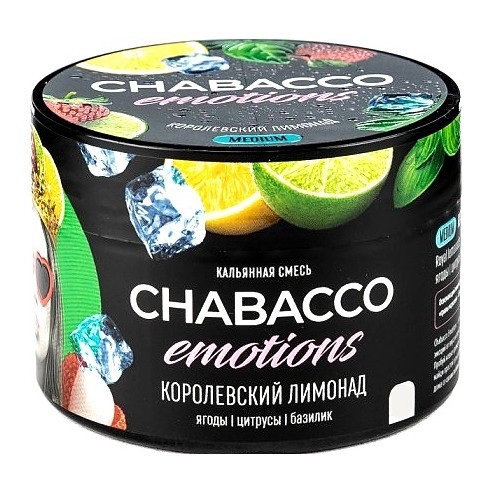Смесь Chabacco MIX MEDIUM - Royal Lemonade (Королевский Лимонад, 40 грамм) купить в Екатеринбурге