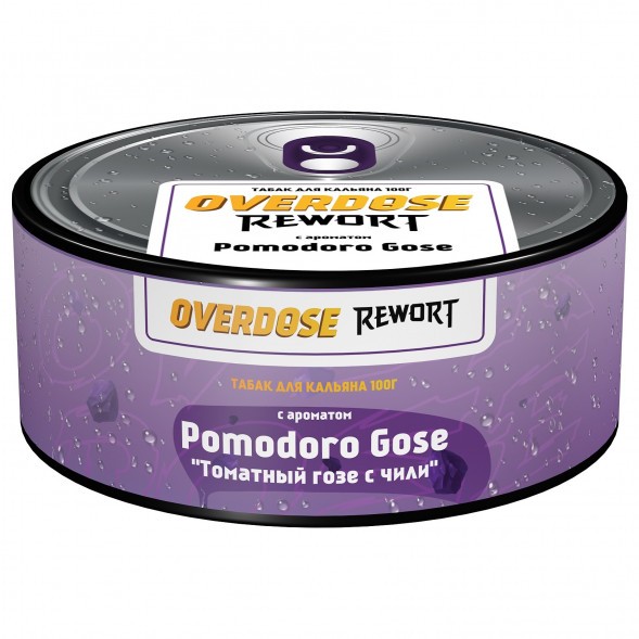 Табак Overdose - Pomodoro Gose (Томатный Гозе с Чили, 100 грамм) купить в Екатеринбурге