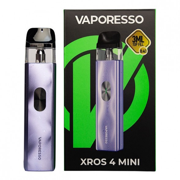 Электронная сигарета Vaporesso XROS 4 Mini - Ice Purple (Фиолетовый Лёд) купить в Екатеринбурге