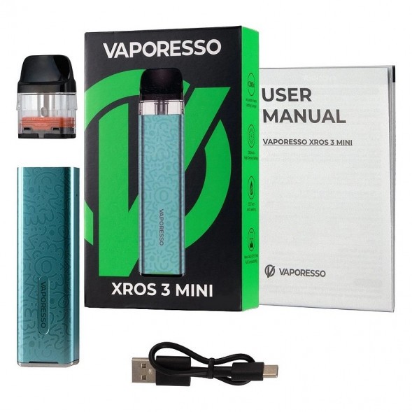 Электронная сигарета Vaporesso XROS 3 Mini - Aqua Green купить в Екатеринбурге