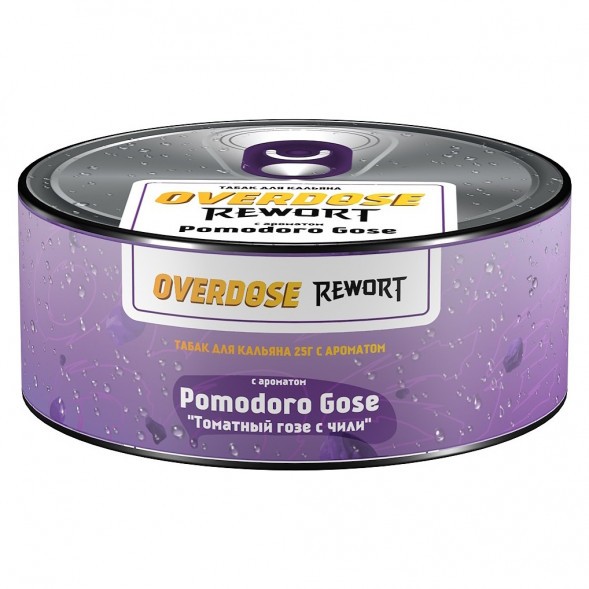 Табак Overdose - Pomodoro Gose (Томатный Гозе с Чили, 25 грамм) купить в Екатеринбурге