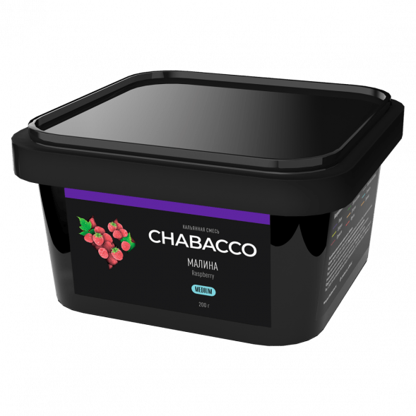 Смесь Chabacco MEDIUM - Raspberry (Малина, 200 грамм) купить в Екатеринбурге