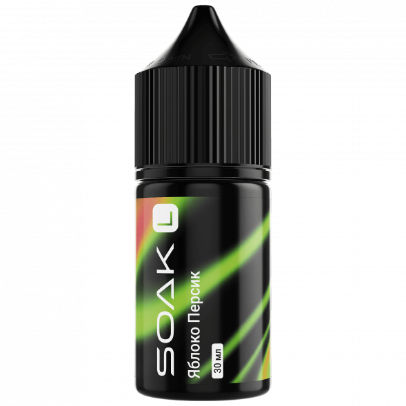 Жидкость SOAK L30 - Apple Peach Bonbon (Яблоко Персик, 30 мл, 2 мг) купить в Екатеринбурге