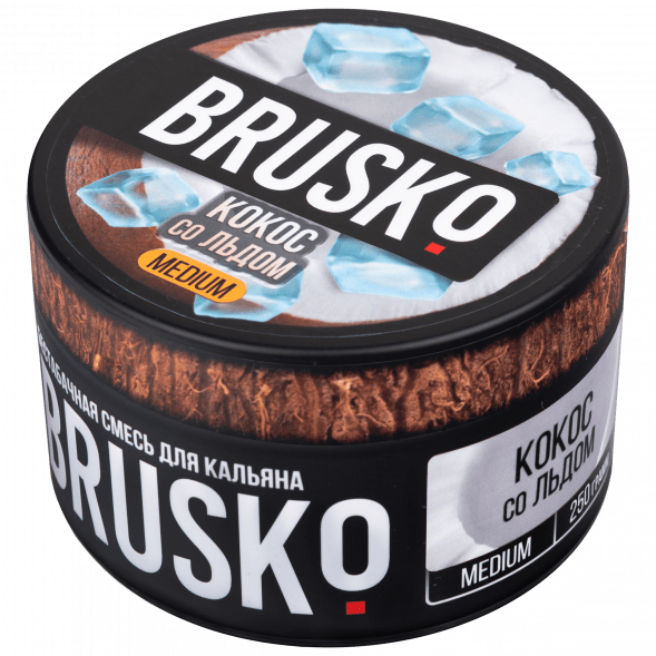 Смесь Brusko Medium - Кокос со Льдом (250 грамм) купить в Екатеринбурге
