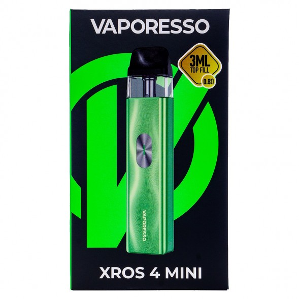 Электронная сигарета Vaporesso XROS 4 Mini - Ice Green (Зелёный Лёд) купить в Екатеринбурге