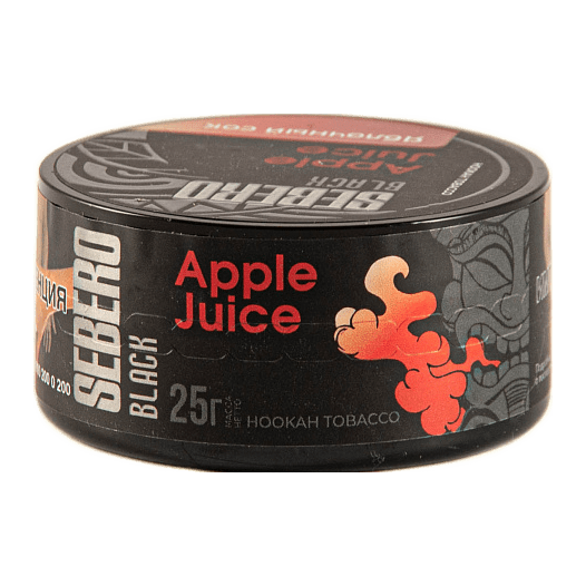 Табак Sebero Black - Apple Juice (Яблочный Сок, 25 грамм) купить в Екатеринбурге