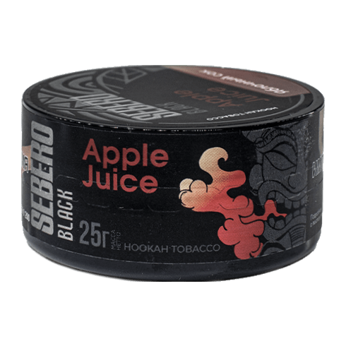 Табак Sebero Black - Apple Juice (Яблочный Сок, 25 грамм) купить в Екатеринбурге