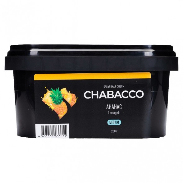 Смесь Chabacco MEDIUM - Pineapple (Ананас, 200 грамм) купить в Екатеринбурге