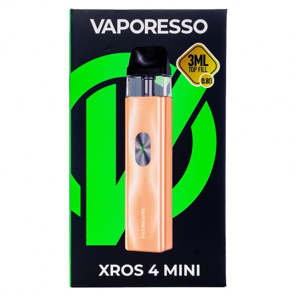 Электронная сигарета Vaporesso XROS 4 Mini - Champagne Gold (Золотое Шампанское) купить в Екатеринбурге