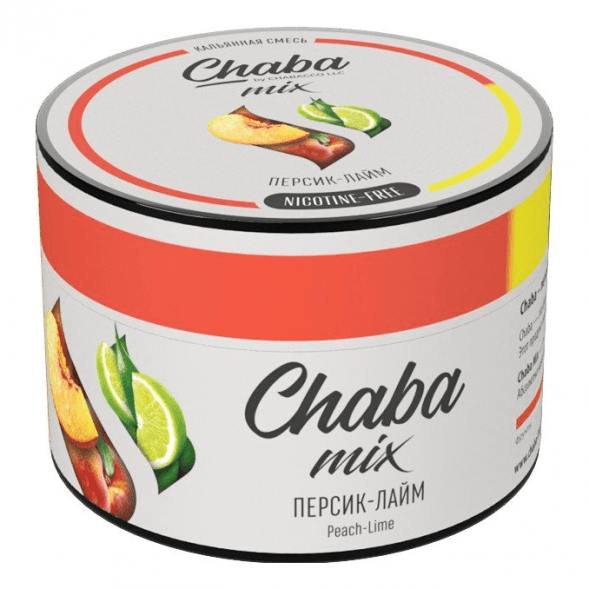 Смесь Chaba Mix - Peach-Lime (Персик и Лайм, 50 грамм) купить в Екатеринбурге