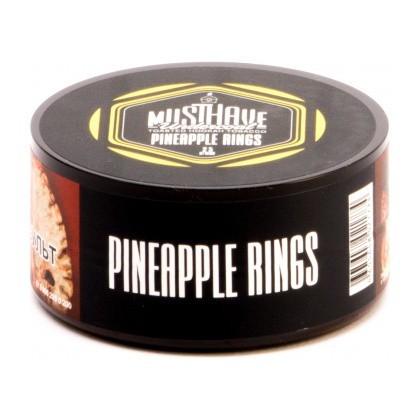 Табак Must Have - Pineapple Rings (Ананасовые кольца, 25 грамм) купить в Екатеринбурге