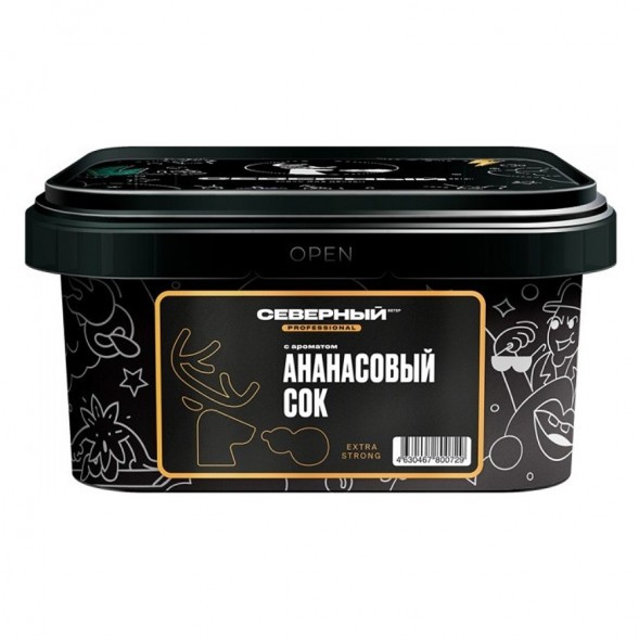 Табак Северный Professional - Ананасовый Сок (200 грамм) купить в Екатеринбурге