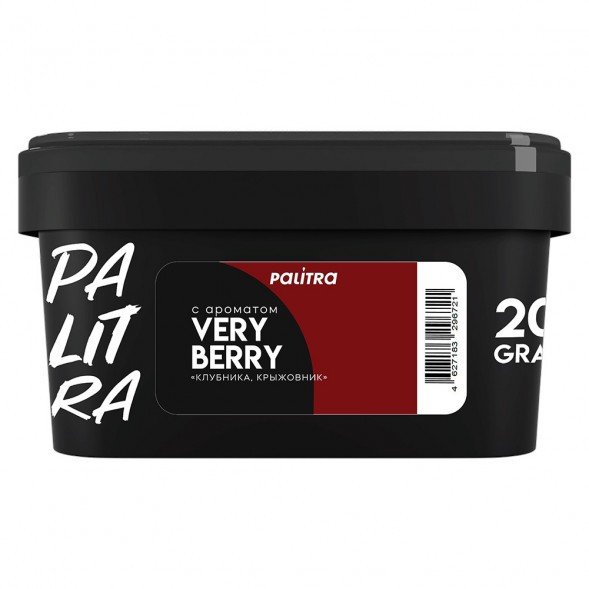 Табак Palitra - Very Berry (Клубника Крыжовник, 200 грамм) купить в Екатеринбурге