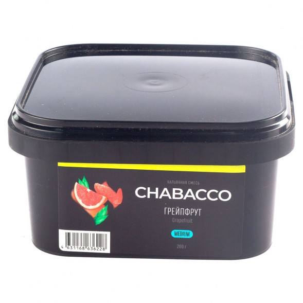 Смесь Chabacco MEDIUM - Grapefruit (Грейпфрут, 200 грамм) купить в Екатеринбурге